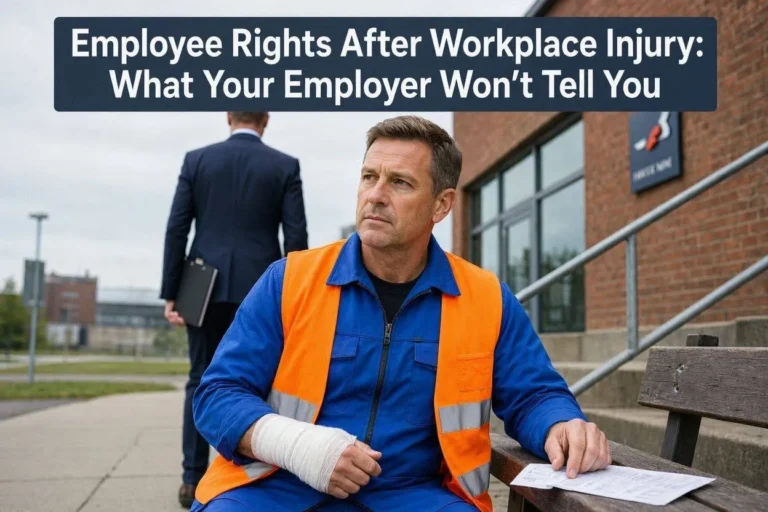 Employee Rights After Workplace Injury: What Your Employer Won’t Tell You