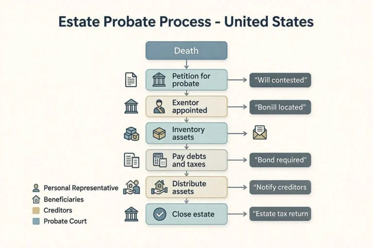 Estate Probate Process in the United States: Complete 2026 Step-by-Step Guide