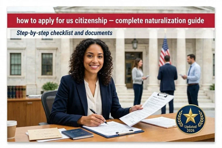How to Apply for US Citizenship in 2026 — Complete Naturalization Guide