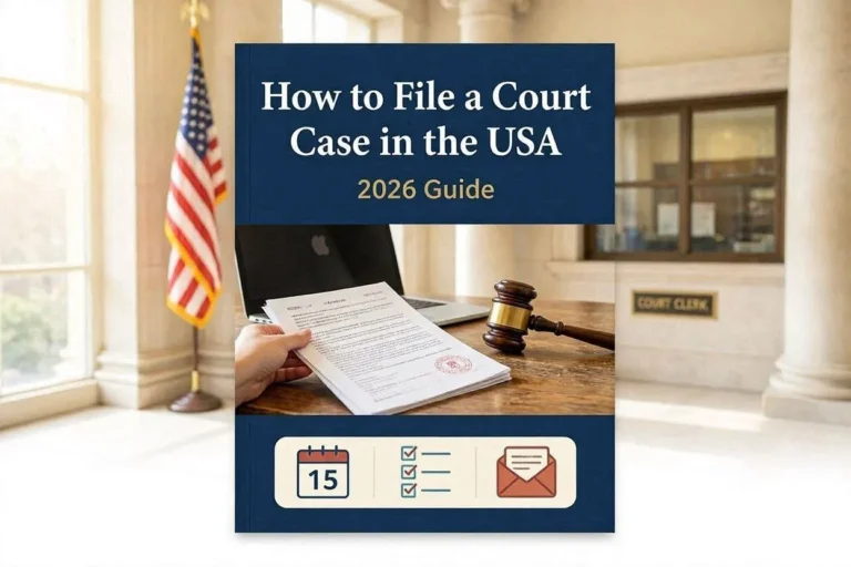 How to File a Court Case in the USA: 2026 Guide