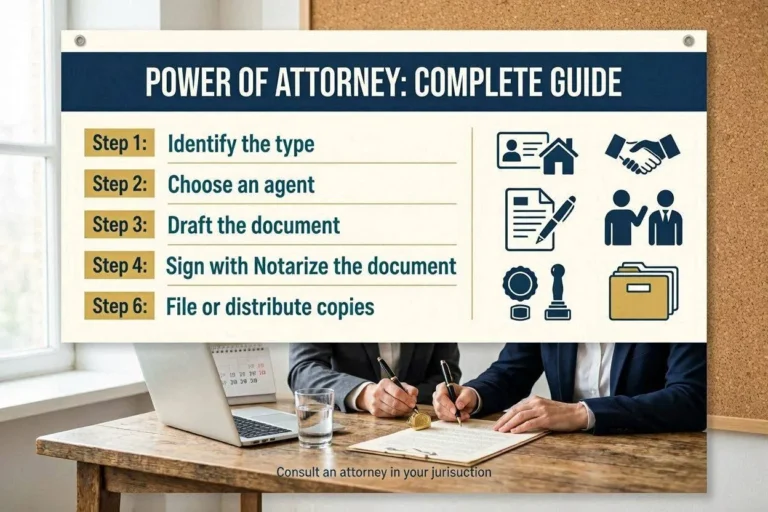 How to Get Power of Attorney: Complete Guide 2026