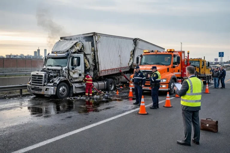 How Truck Accident Claims Work
